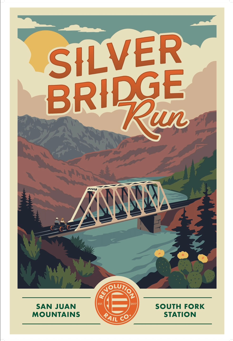 Silver Bridge Print