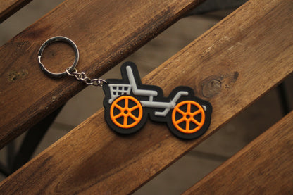 Railbike Keychain - PVC